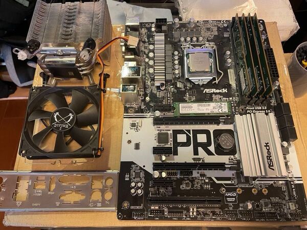 『マザボセット』ASRock Z270 Pro4/i5-7400/ 認証済みWin11 OS入りSSD /メモリ16GB