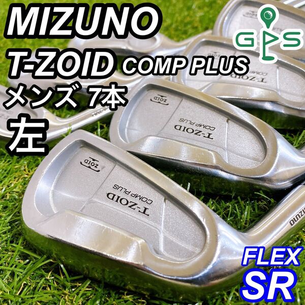 レフティ MIZUNO T-ZOID ミズノ メンズアイアン 7本 左 SR