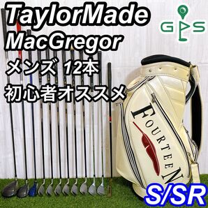 テーラーメイド マグレガー メンズゴルフセット 12本 初心者 コースデビュー
