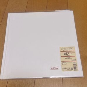 絵本ノート 画用紙 無印 子供 絵本 記録 イラスト 画用紙絵本ノート
