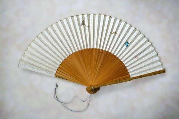 扇子 紙扇子 竹扇子 香入扇子 和装小物 和 昭和レトロ 22cm