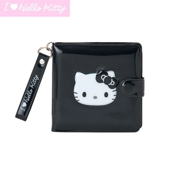 ハローキティ ビニールウォレット(I Love Hello Kitty)ブラック 黒 サンリオ