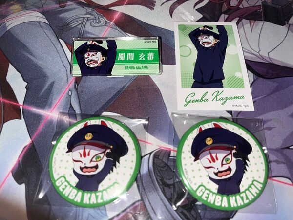逃げ上手の若君 逃げ若 風間玄蕃 新宿ポップアップ 4点セット まとめ売り