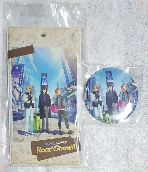 あんさんぶるスターズ!! あんスタ 劇場版 ムビチケ ミュージックコレクション 特典 チケットホルダー 缶バッジ