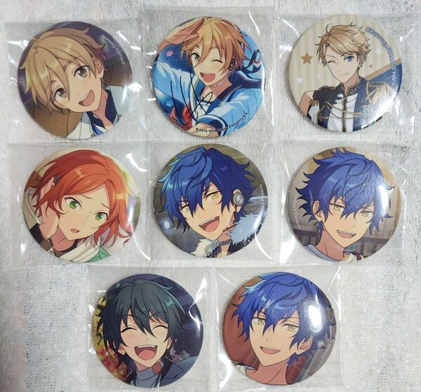 あんさんぶるスターズ!! あんスタ 缶バッジ 友也 嵐 ゆうた ジュン みか