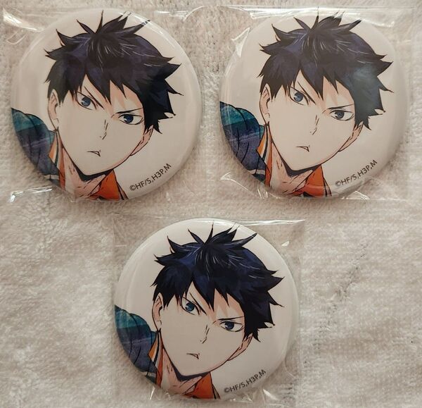 ハイキュー!! Ani-Art 缶バッジ 影山飛雄