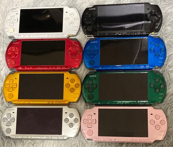 PSP-3000 本体 通常色 全8台セット
