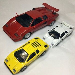 Lamborghini Countach 1/43 デルプラド 小サイズ カウンタック2種付き