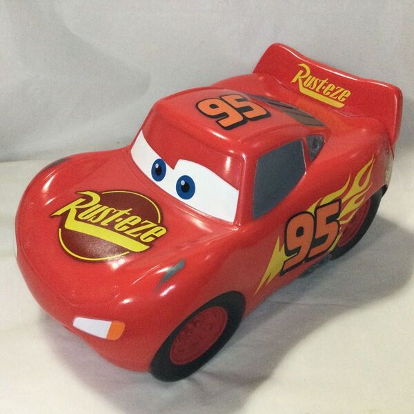 ピクサー カーズ ライトニング・マックィーン ソフビ貯金箱 CARS