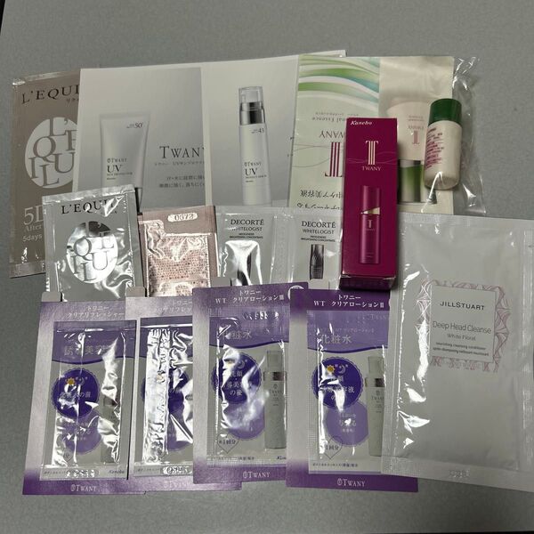 化粧品サンプル まとめ売り L'EQUIL TWANY DECORTE JILLSTUART