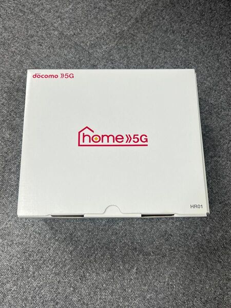 中古品 Wi-Fiルーター docomo Home 5G HR01 グレー 一括購入商品