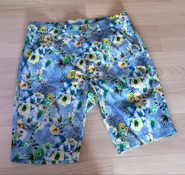 Kappa GOLF カッパゴルフ 総柄 ショートパンツ サイズS