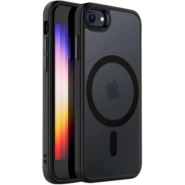 【Z04】iPhone7/8 SE2/SE3対応マグネットワイヤレス充電ケース