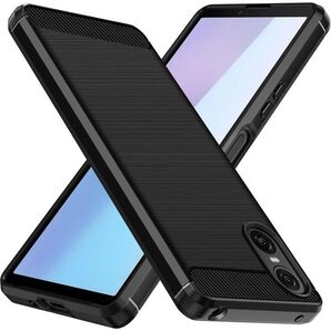 【Y05】Xperia 10 VI TPUケース 衝撃吸収(ブラック)