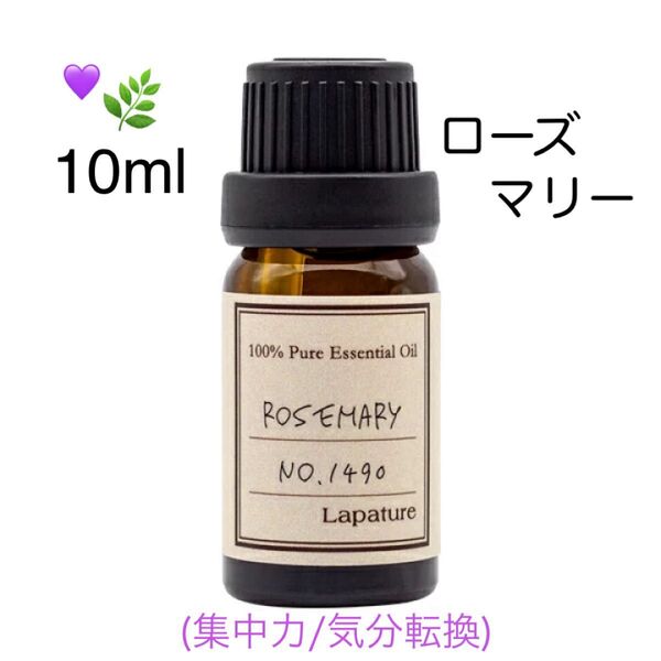 【100%天然精油】高品質 ローズマリー 精油 アロマオイル エッセンシャルオイル アロマ ●アロマ追加ごとに同梱割引あり