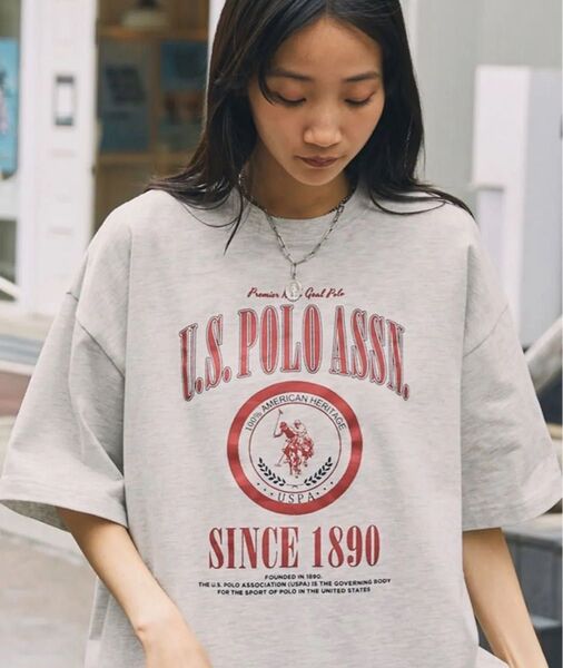 U.S. POLO ASSN. / ユーエスポロアッスン オーバーサイズ半袖Tシャツ