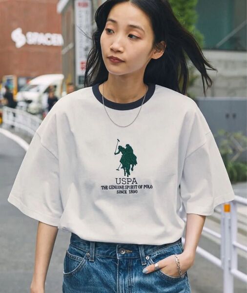 U.S. POLO ASSN. / ユーエスポロアッスン オーバーサイズ半袖Tシャツ
