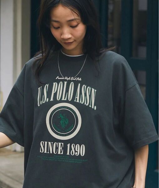 U.S. POLO ASSN. / ユーエスポロアッスン オーバーサイズ半袖Tシャツ