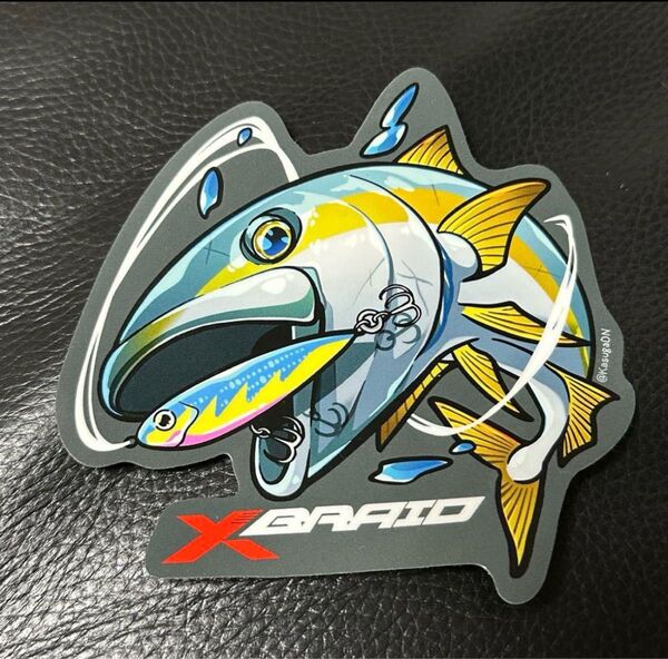 Xbraid エックスブレード ステッカー ヒラマサ 釣りフェス2025 非売品