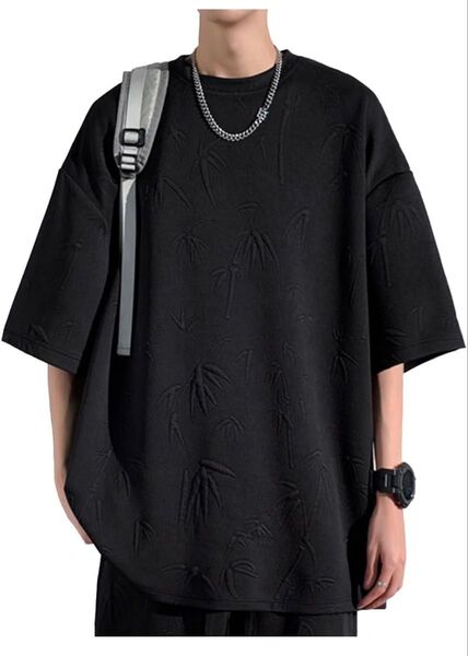 Tシャツ メンズ 半袖tシャツ 夏服 無地 トップス 大きいサイズ クルーネック 軽い かっこいい 柔らかい シンプル