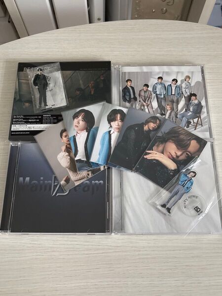 CD BE:FIRST ビーファ ビーファースト ソウタ リョウキ リュウヘイ セット アクスタ トレカ