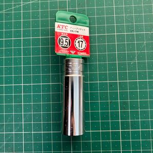京都機械工具 (KTC) ディープソケット 9.5mm (3/8インチ) B3L-17W-H