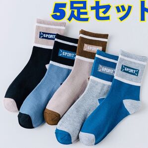 靴下 スニーカーソックス ショートソックス 5色 5足セット 男女兼用 旅行 アウトドア スポーツ 女性 男性 防臭 抗菌