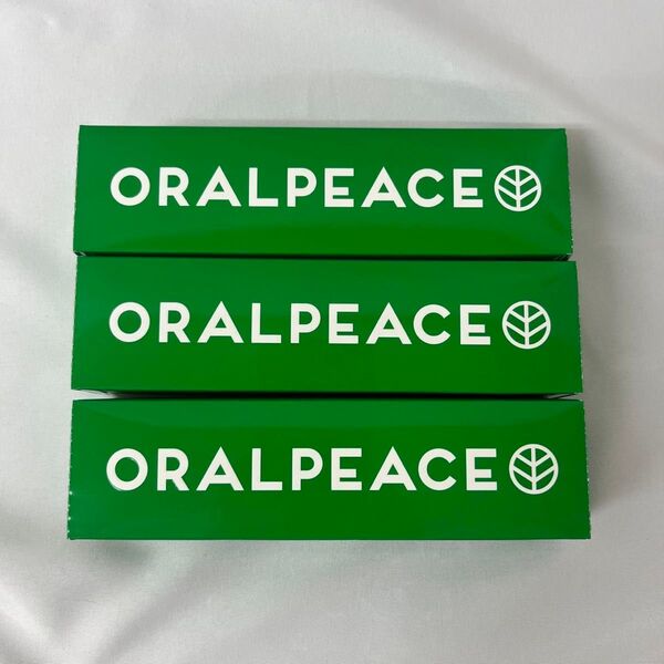 オーラルピース 3本 歯磨き粉 クリーン&モイスチュア ORALPEACE