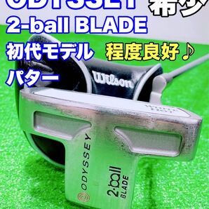 ★希少 名器 初代 ホワイトホット★34インチ オデッセイ 2ボール ブレード パター ODYSSEY WHITE HOT