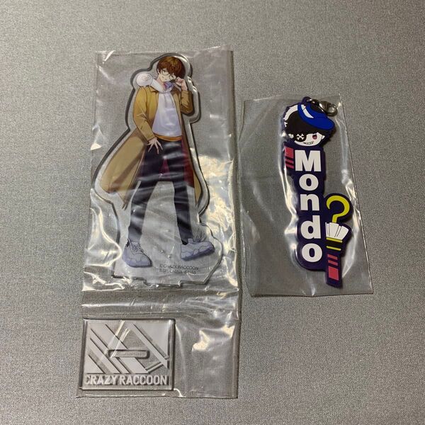 Crazy Raccoon グッズ CR 一番くじ アクスタ ネームラバーチャーム じゃすぱー Mondo モンド