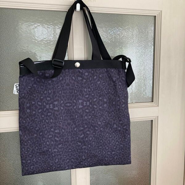 超美品、ドリフター、ハンド&ショルダーバッグ、レオパード柄