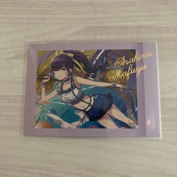 朝比奈まふゆ ぱしゃこれ サイン入り レア プロセカ