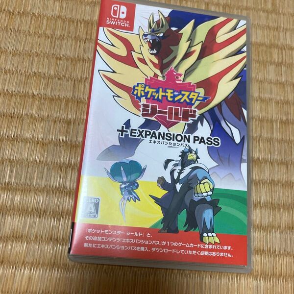 【Switch】 ポケットモンスター シールド+エキスパンションパスセット動作品