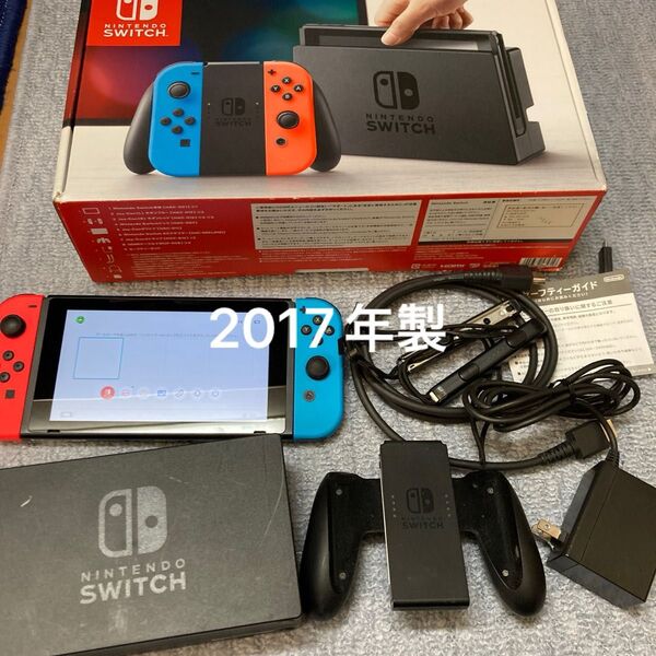 Nintendo Switch JOY-CON(L) (R) カラー完品 旧型 未対策器 動作確認済