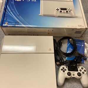 PlayStation4 グレイシャーホワイト 500GB CUH-1100AB01 完品動作確認済