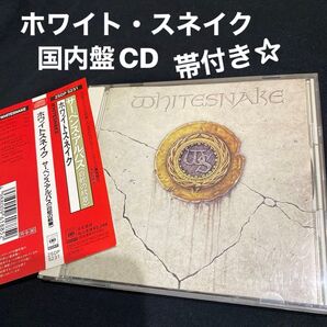 ホワイトスネイク サーペンス・アルバス<白蛇の紋章> ☆帯付き☆ 国内盤CD 正規品 ♪ヒア・アイ・ゴー・アゲイン ほか
