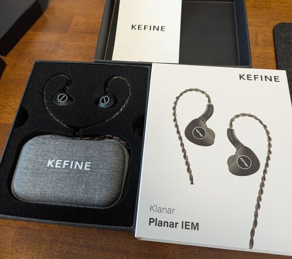 Kefine Klanar 3.5mm 平面駆動