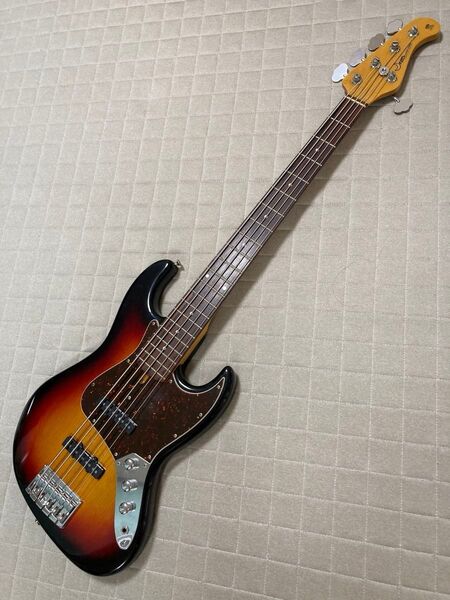 Moon JB-5 CLASSIC 3TS エレキベース パッシブ5弦