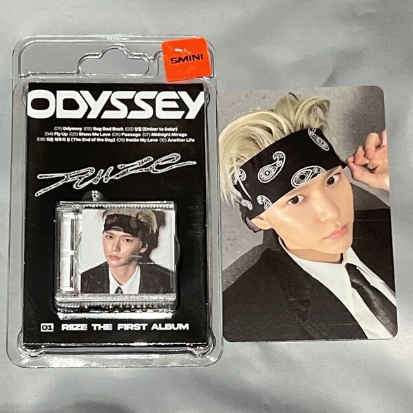 RIIZE ODYSSEY sminiトレカ 新品未開封 ウンソク