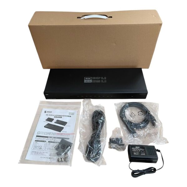 【未使用品】サンワサプライ HDMI分配器(8分配) VGA-HDRSP8