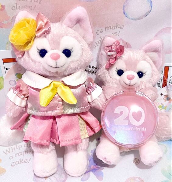 お顔厳選☆ リーナベル ぬいぐるみバッジ ぬいぐるみチャーム カラフルハピネス