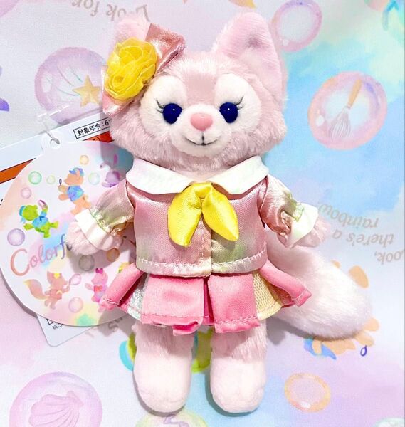 お顔厳選☆ リーナベル ぬいぐるみバッジ カラフルハピネス