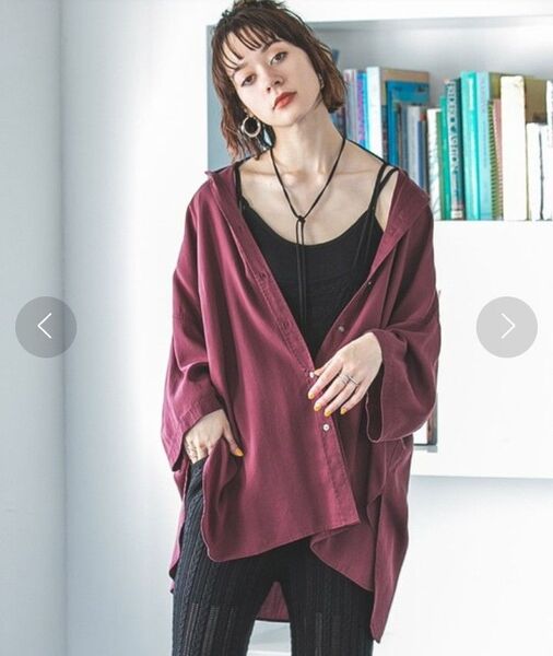 JEANASIS TツイルカバーリングBIGシャツSS ジーナシス