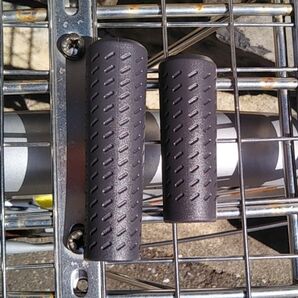 自転車用品 グリップ シフト (ロング:ショート) ★☆変速:アシスト自転車適応☆★ 【グレー(灰色)】