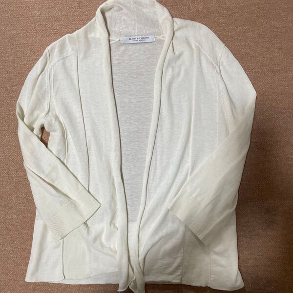 BEAUTY&YOUTH UNITED ARROWS カーディガン オフホワイト