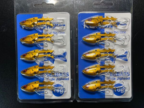 コアマン IJ-16風 KOKOルアー シーバス プレートジグヘッド 16g 2セット