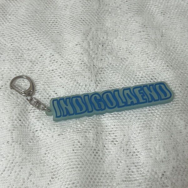 indigo la End ラバーキーホルダー