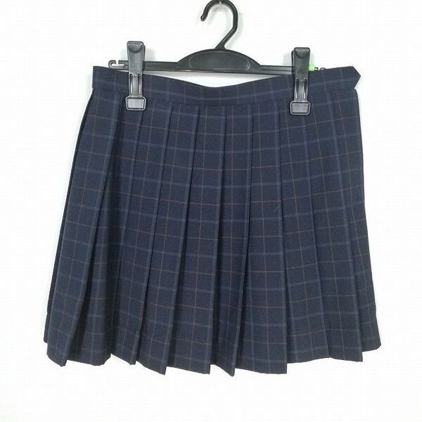 コスプレ スクールスカート 夏物 W69 L43 チェック 都立高校 ミニ丈 プリーツ 制服 女子 ミニスカ JK 高校 プリーツ