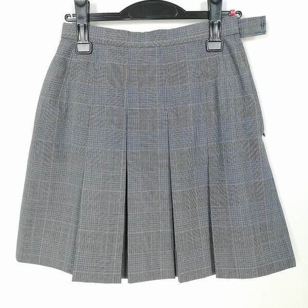 コスプレ スクールスカート TONBOW Primary 夏物 W63 L48 グレンチェック 中学 高校 プリーツ 制服 女子