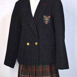 神奈川 県立 厚木北高校 ブレザー スクールスカート 制服 セット 女子 制服 NIKKE 冬服 赤系チェック